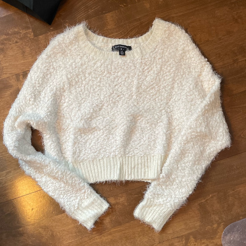 Cozy White Sweater